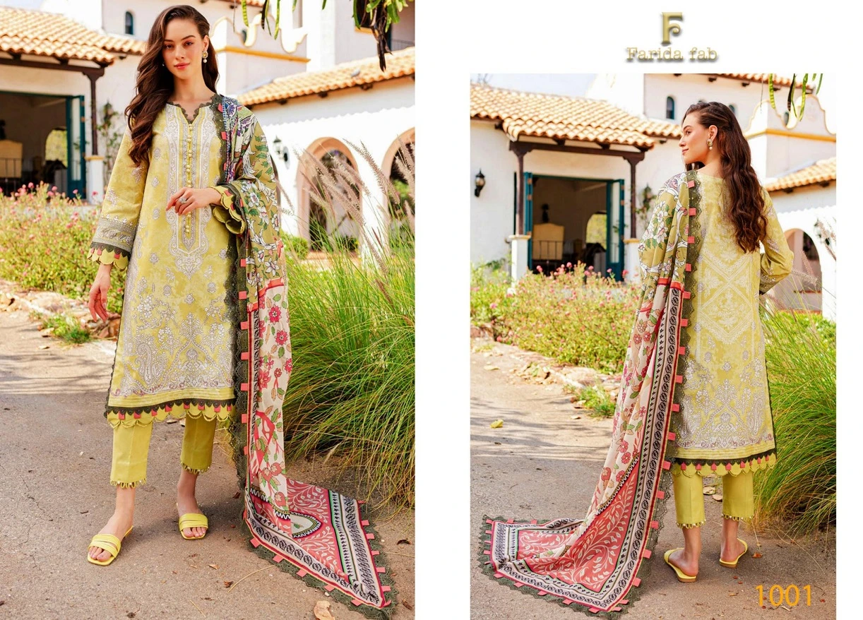 Vardan Ethnic Farida Fab Concept-B Cotton Wholesale Pakistani Salwar Suit Catalog — Wholesale Pakistani Suits, MPA wholesale from Surat - Gallery Image 5